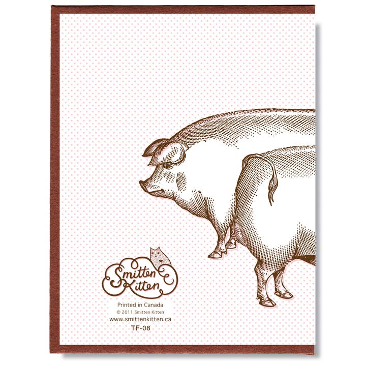 Smitten Kitten - Wholesale Love Card - Loins Feel Tender Card