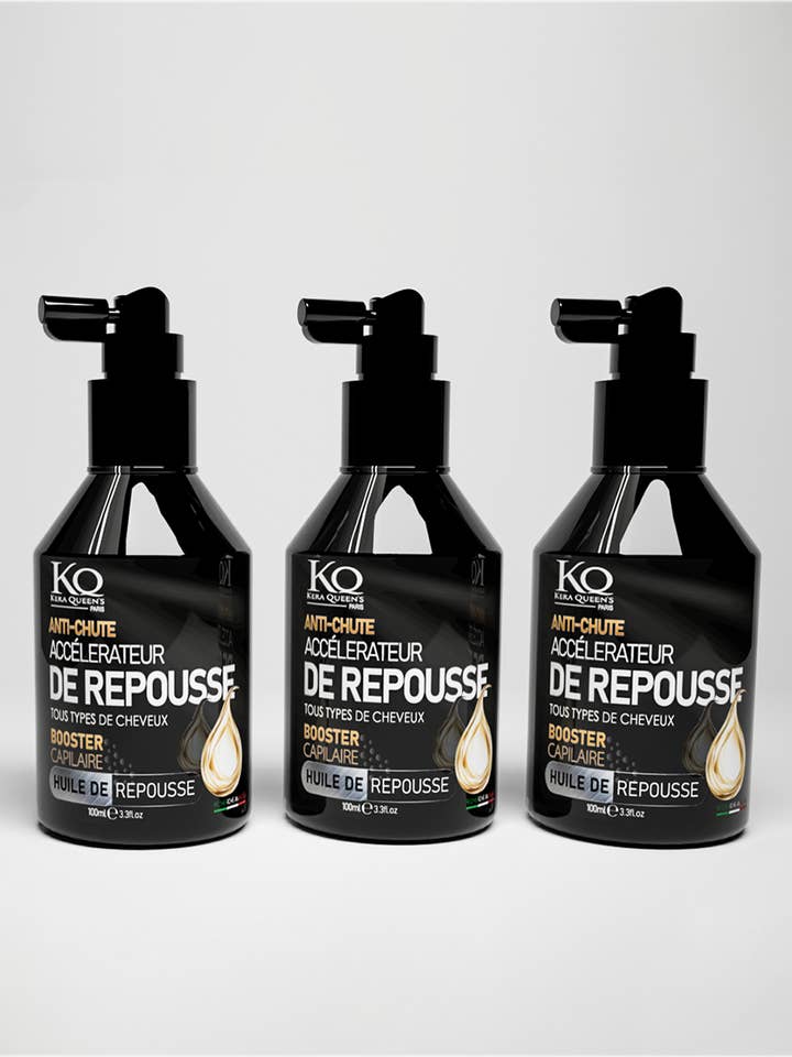 3 Anti-Haarausfall-Haarbooster für den Großhandel von Kera Queen's