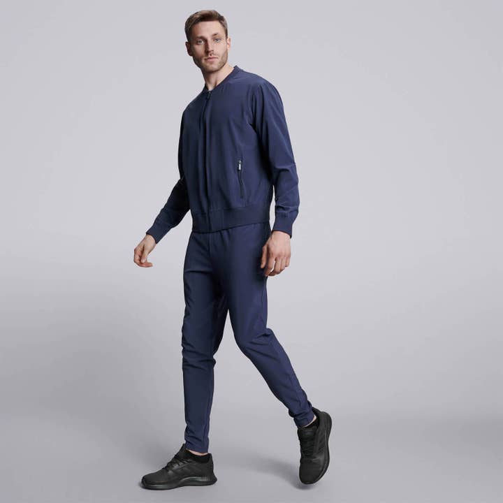 Cazadora bomber Elite Hombre - Azul marino para venta al por mayor de HPE Activewear