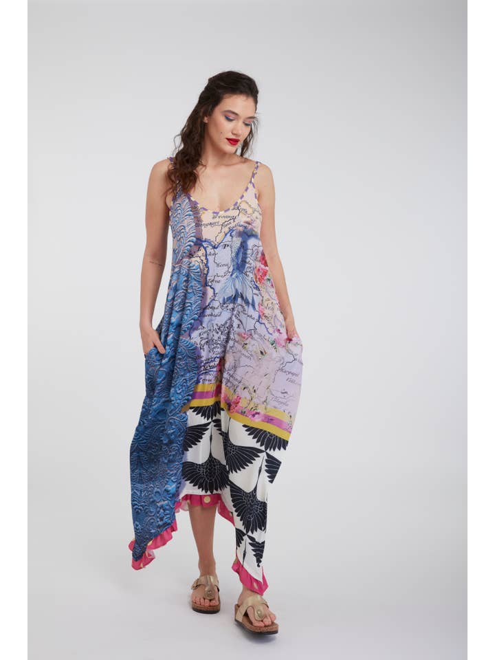 IPNG Design - Wholesale Dress - Women's - Dress V Neck - Mermaidien Shuffle