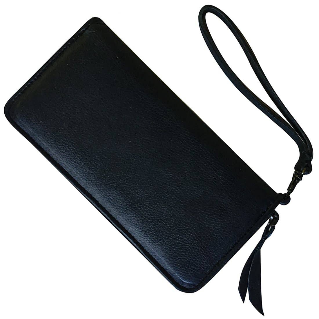 Embrazio - Wholesale Phone Wallet - Women's - WENDY Handmade Leather Phone Wallet | Wristlet9