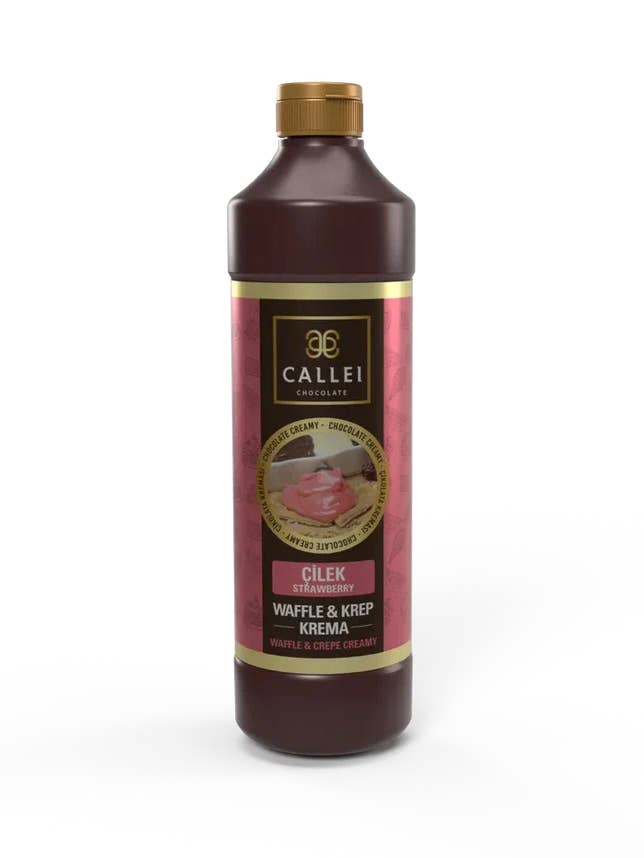 Callei Strawberry Cream Waffle Crepe 1kg Turkish Premium for wholesale by Aladdin