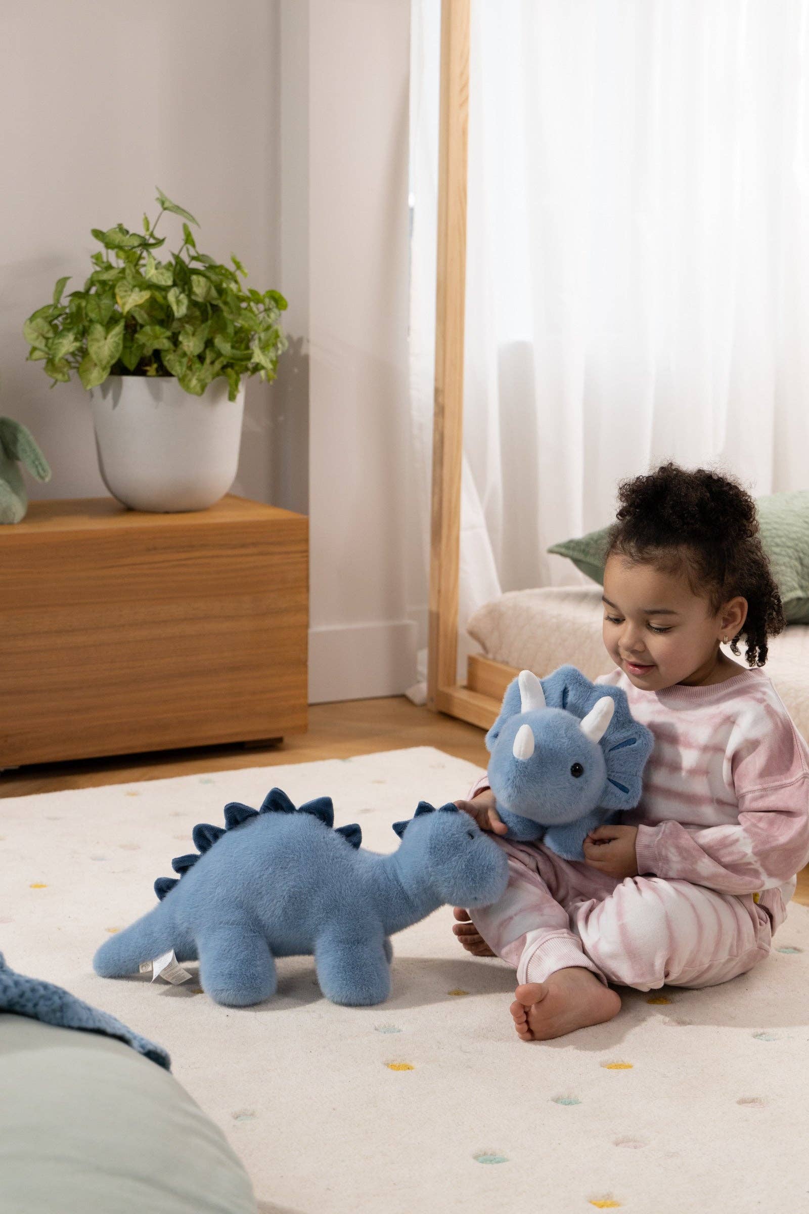 Coco Village – wholesale Stuffed/plush toy – Kids & baby – Dino Plush Toy - Blue Diplodocus4
