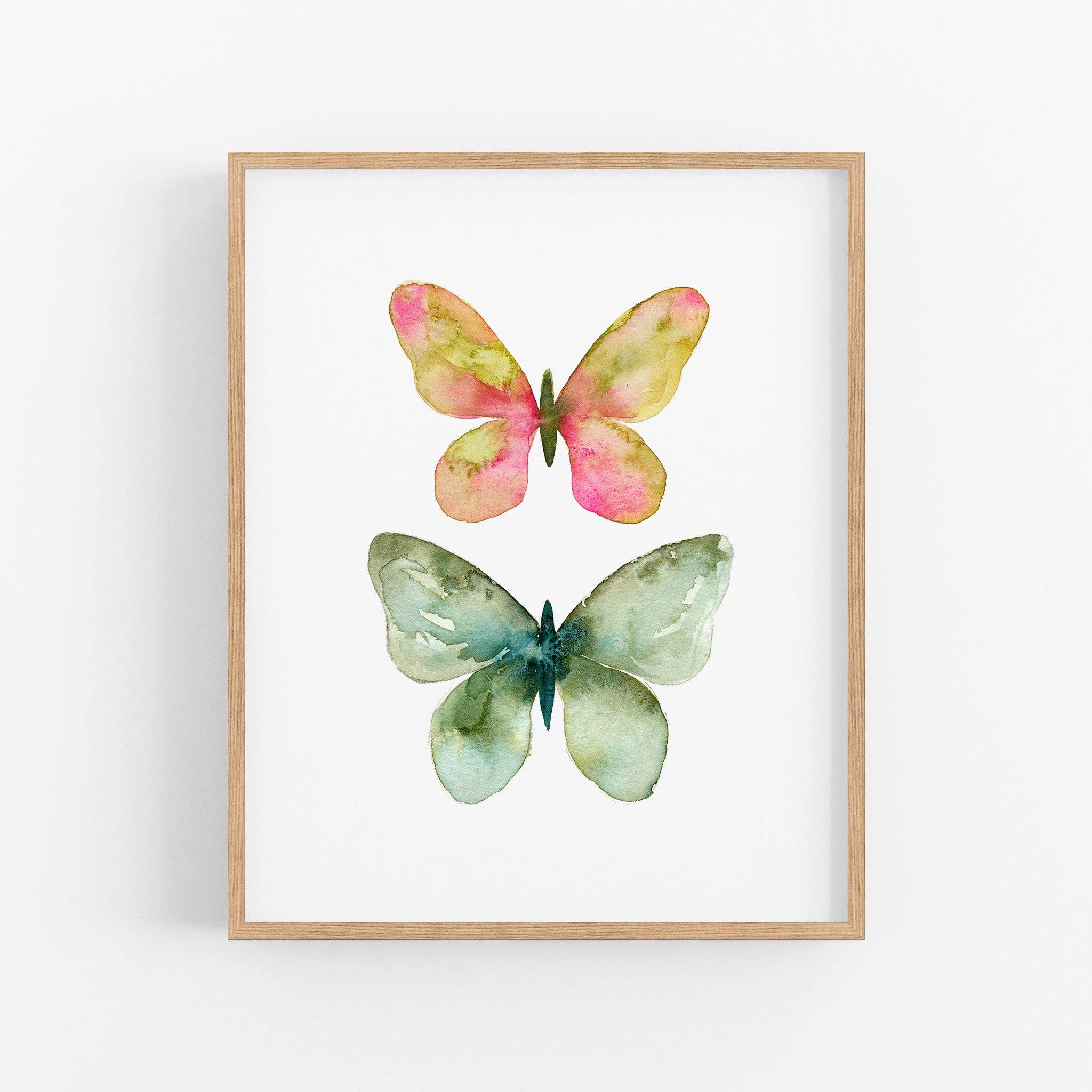 Snoogs & Wilde Art - Wholesale Art Print - 2 Butterflies No. 11