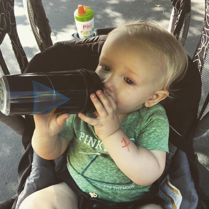 Daphyl's LLC - Vente Verre/tasse – enfant et bébé - Pink Floyd Dark Side Prisme2