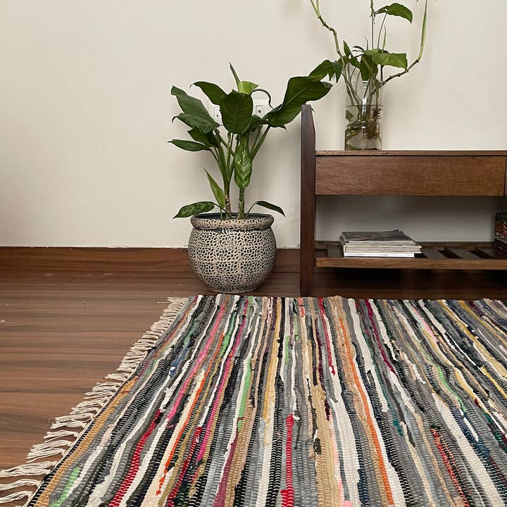 Rugs Boutique - Wholesale Area Rug - 4 x 6 Ft - Cotton Handwoven Rag Rug,Home Decor,RUG\CARPET. (2