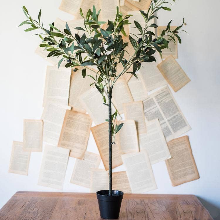 Rustic Reach - Wholesale Artificial Plant - Artificial Olive Tree10