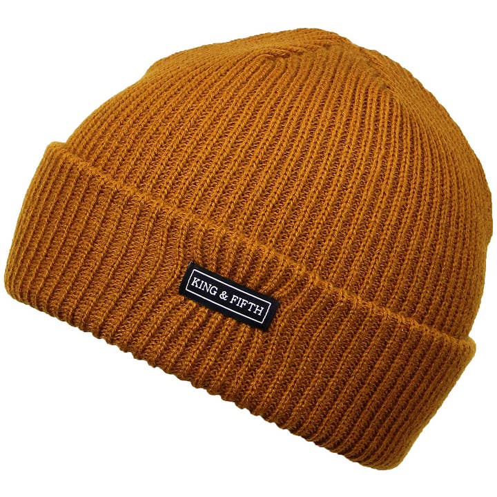 King & Fifth Supply Co – Gorro - Homem por atacado – Gorro masculino desleixado - The Forte22
