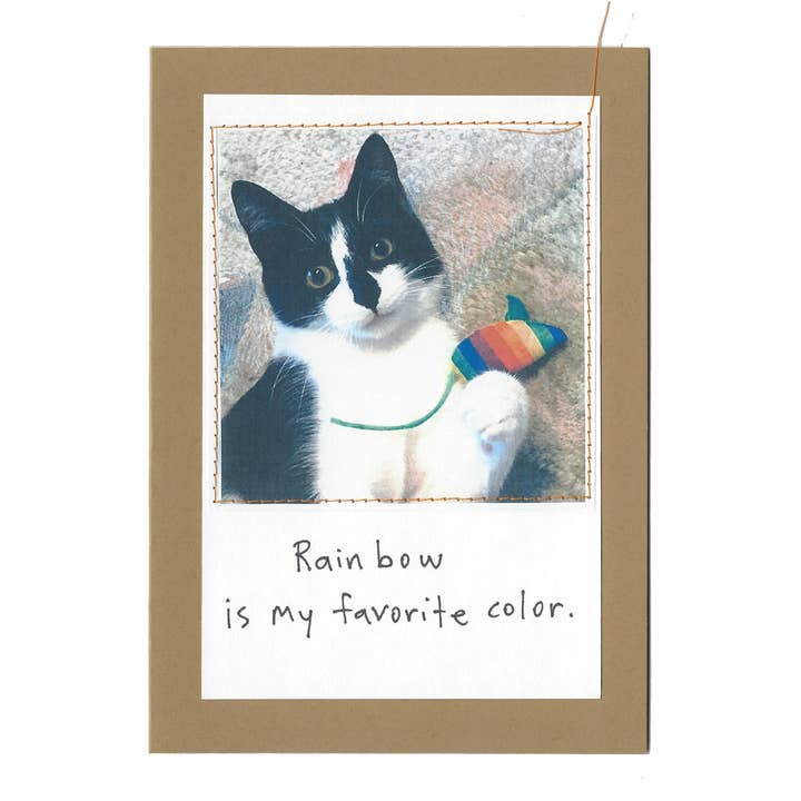 „Rainbow ist meine Lieblingsfarbe.“ für den Großhandel von Visual Treats