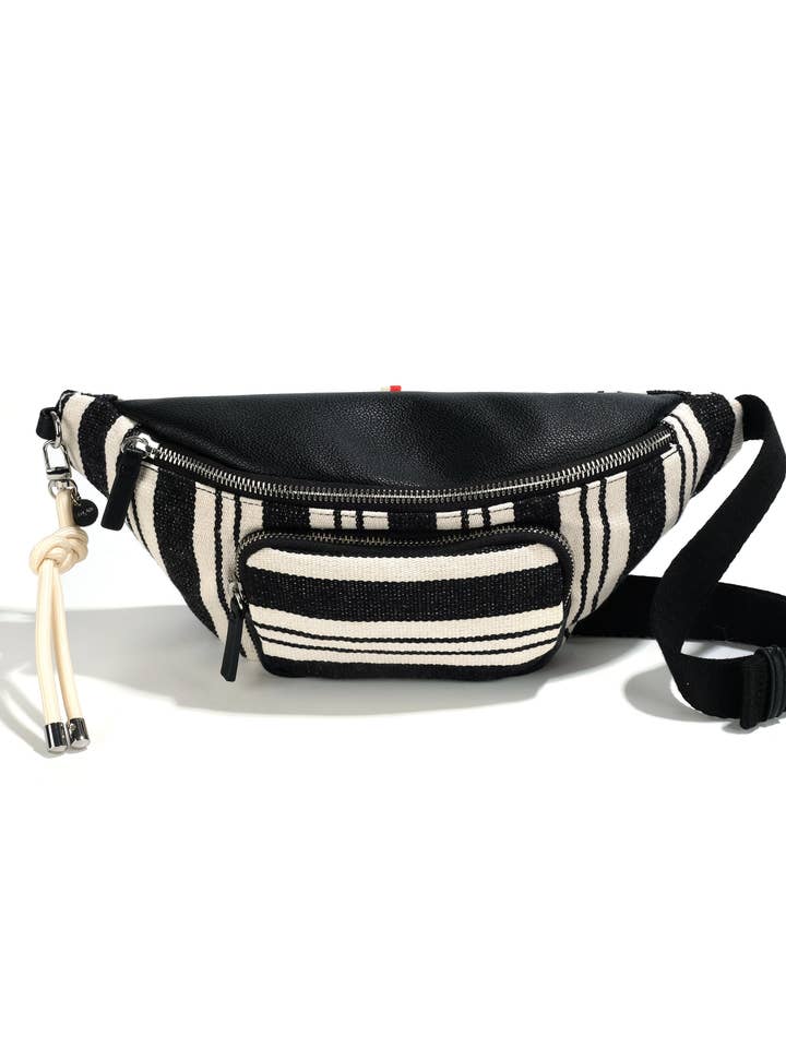Stripes 'LAURIER' Sling Crossbody for wholesale by Co-Lab