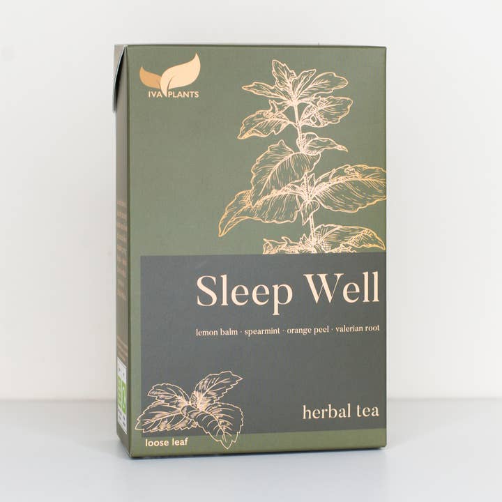 Sleep Well tea – Sleep blend (Caffeine-Free) loose for wholesale by IVA PLANTS
