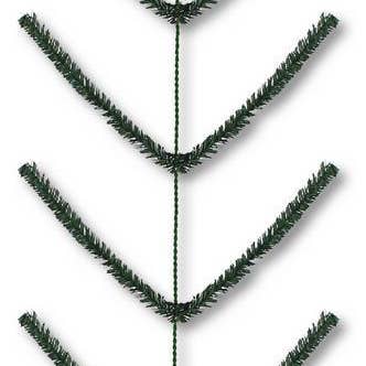 Evergreen Work Garland for wholesale by CaBella A Casa