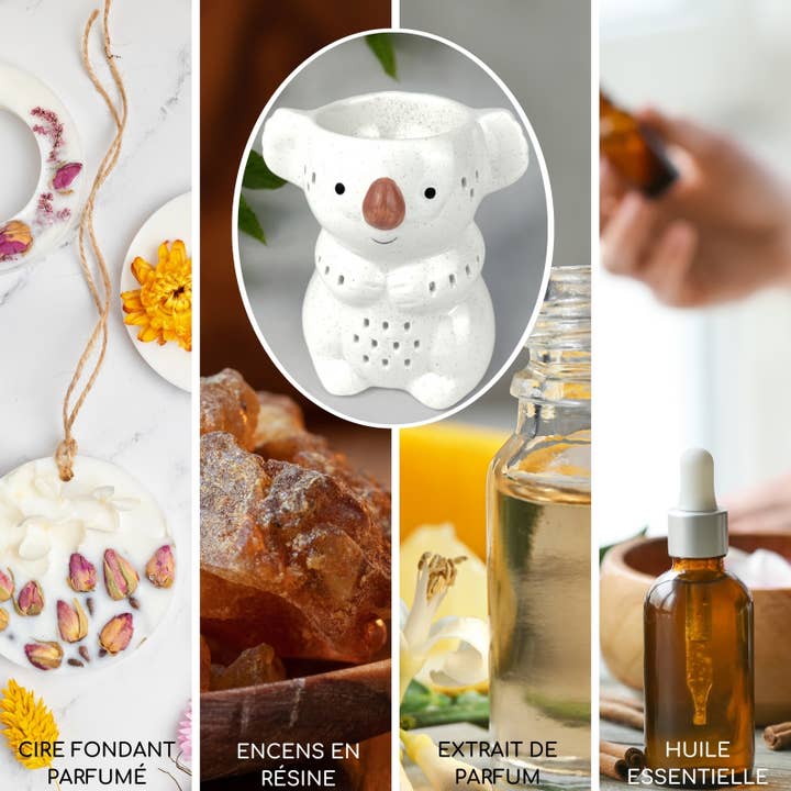 Zen'Arôme - Vendita all'ingrosso Portacandele - Brucia-essenze d'ambiente originale Koko il Koala in ceramica3