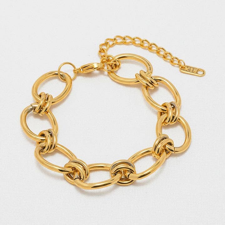 Herz-Charm-Armband mit einzigartigem Design für den Großhandel von paperln