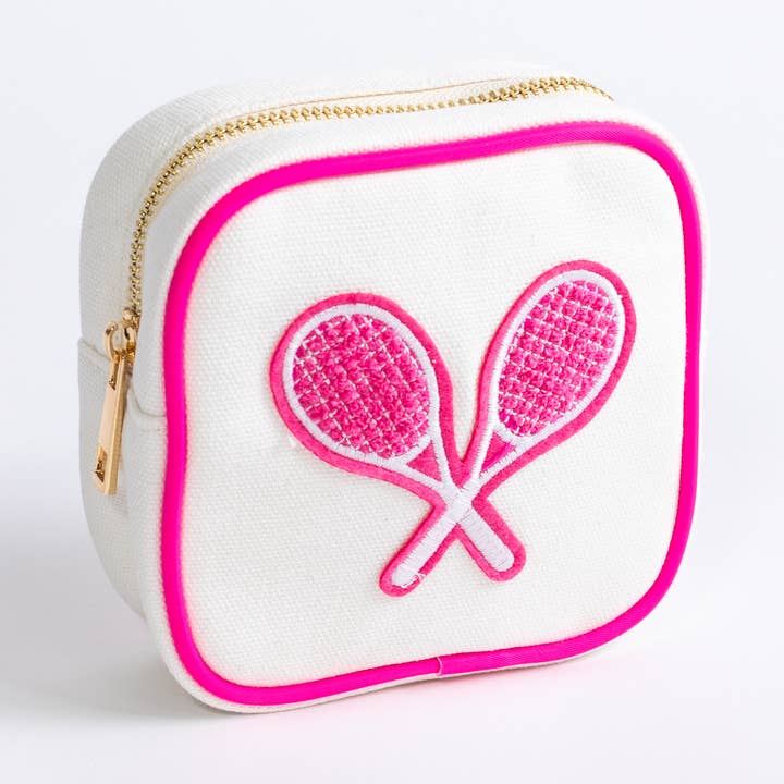 Small Tennis Cosmetic Bag for wholesale by BKLYN LNDN