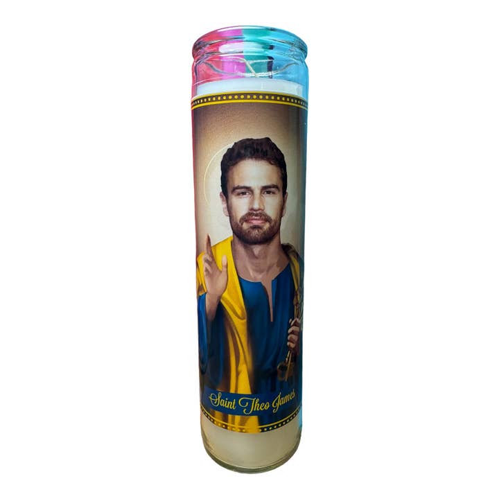 Santa vela de oración devocional de Theo James para venta al por mayor de The Luminary and Co.