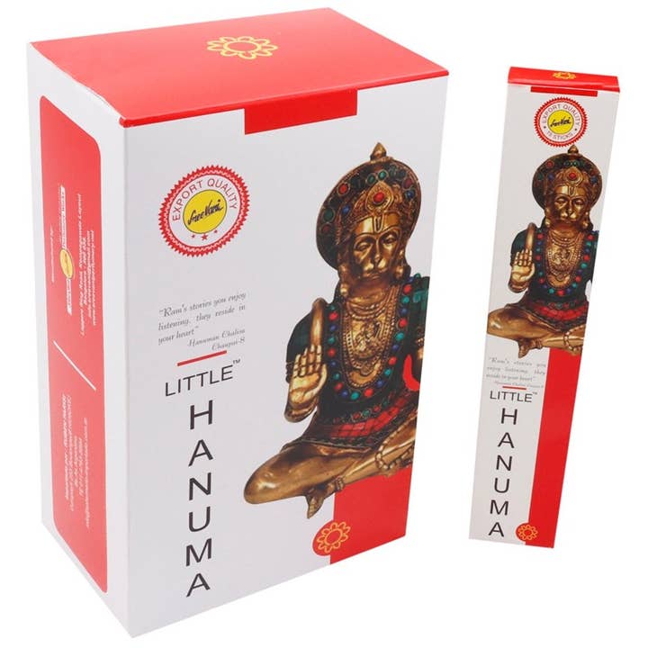 Inc. Little God Hanuma (12 units) for wholesale by Esoterica Arte