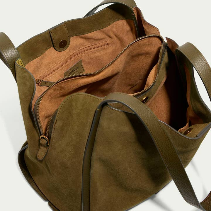 American Leather Co – Sacola - Mulher por atacado – Saco Triplo de Entrada Auburn11