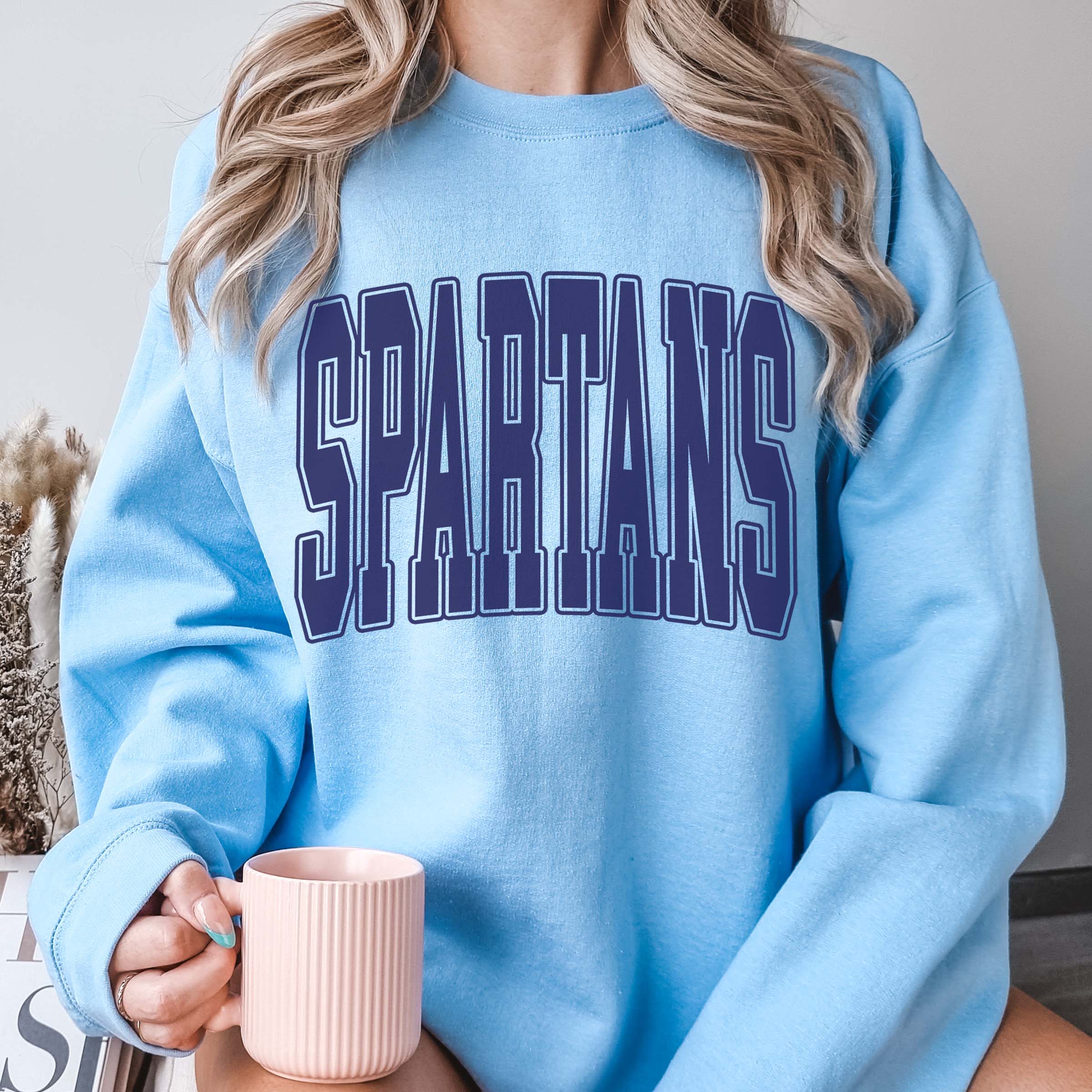 Limeberry Designs - Wholesale Graphic Sweatshirt - Women's - Personalized Collegiate Letter Sweatshirts7