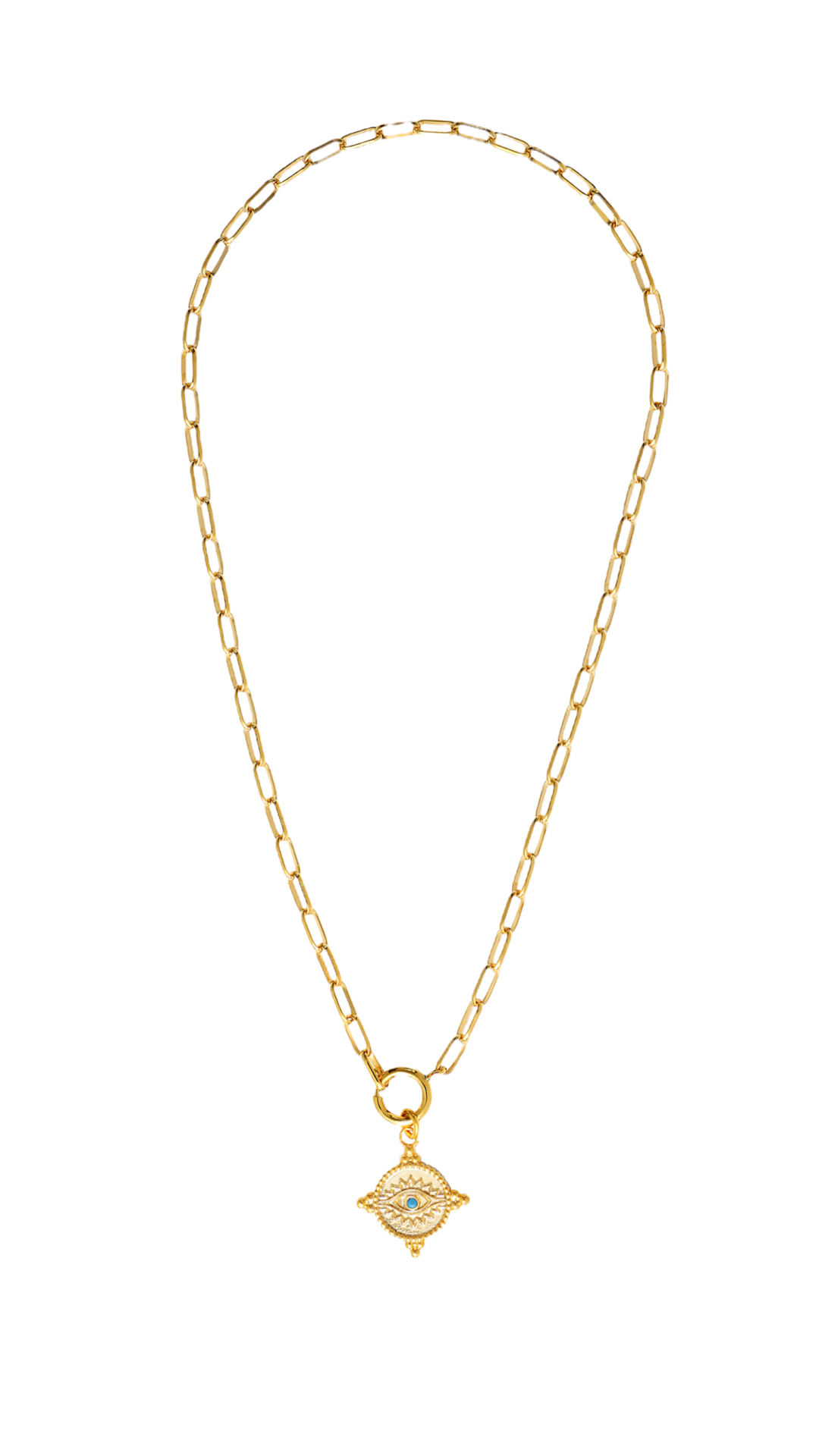 A.B. Paris – Engroshandel Halskæde med vedhæng – Elvina halskæde - Turkis6