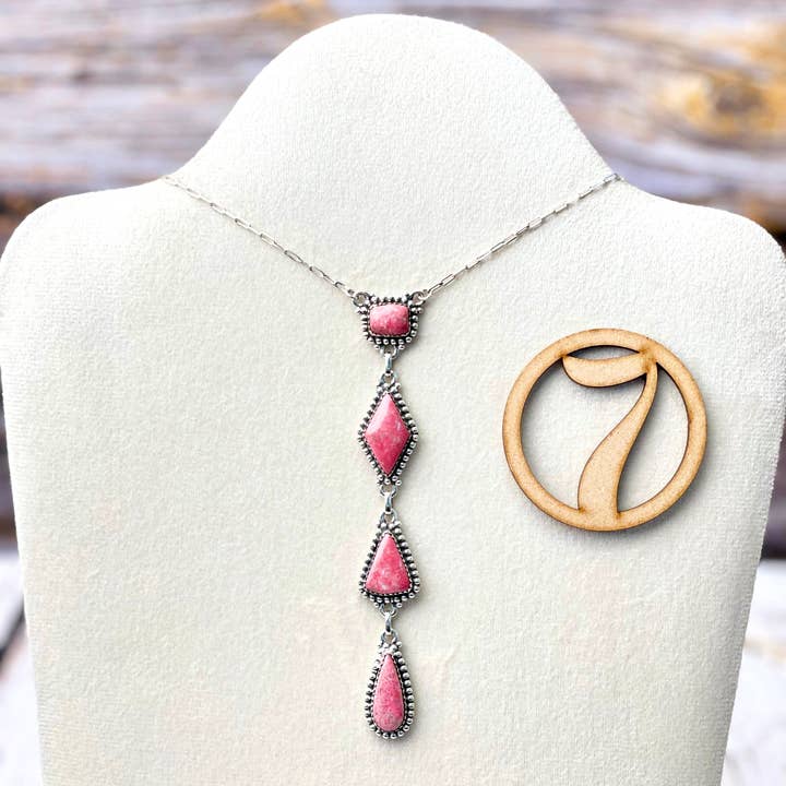 Krush Kandy - Vendita all'ingrosso Collana con ciondolo/pendaglio - Collane a grappolo con lastre di tulite6