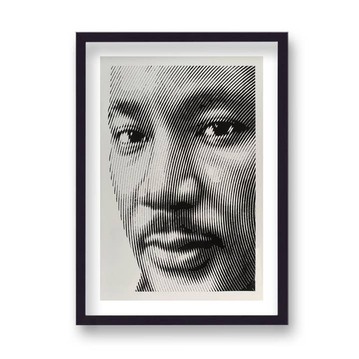 Martin Luther King Pop Art Print for wholesale by Gallery Print and Art