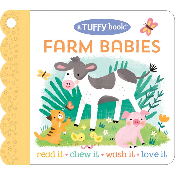 Cottage Door Press - Wholesale Book - Kids - Farm Babies (Tuffy Teether Indestructible Book)