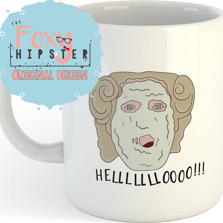 Mrs Doubtfire - Tazza da caffè Hello, 325 ml per la vendita all'ingrosso da parte di The Foxy Hipster