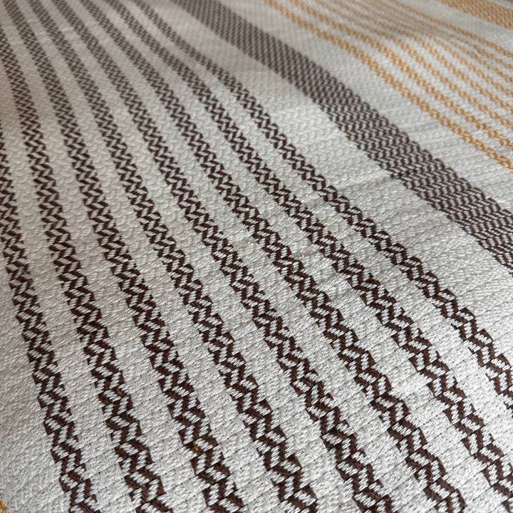 Basic Layers - Wholesale Deken - KATOENEN BRUINE POM POM SPREI3