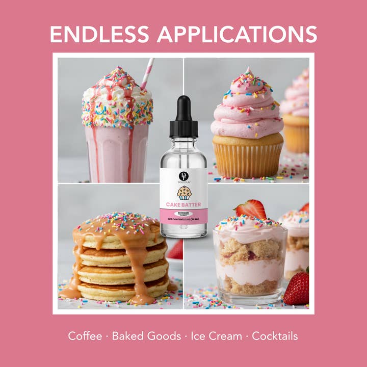 Dolce Flav - Wholesale Cake mix - Cake Batter Extract Water Soluble2