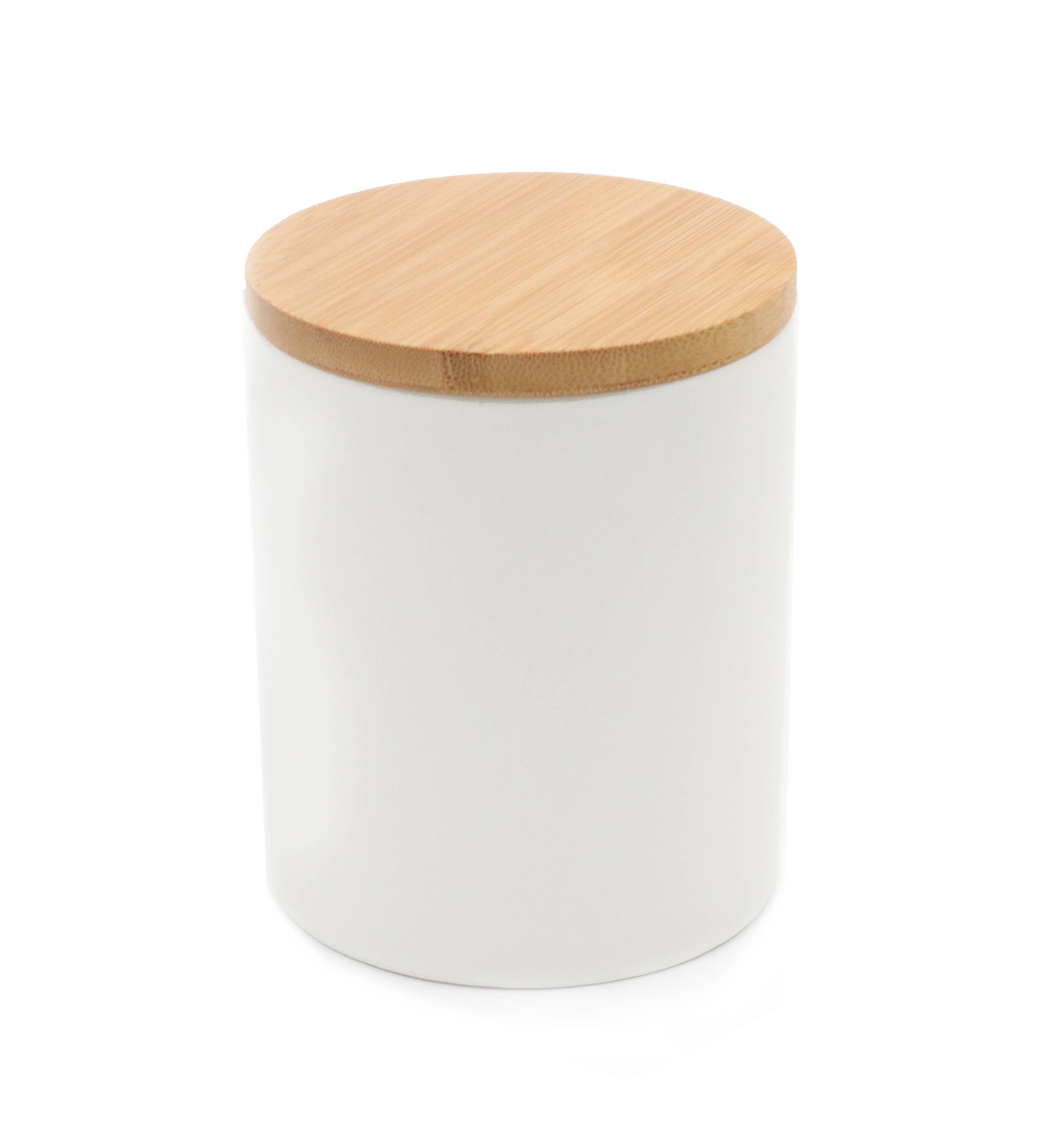 Candyl – Engroshandel Apotekerkrukke – Keramikkrukke med bambuslåg, 500 ml til stearinlys0