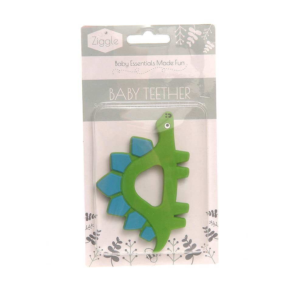 Ziggle Baby - Wholesale Teether (Not Clip-On) - Baby - Dinosaur Teether Silicone1