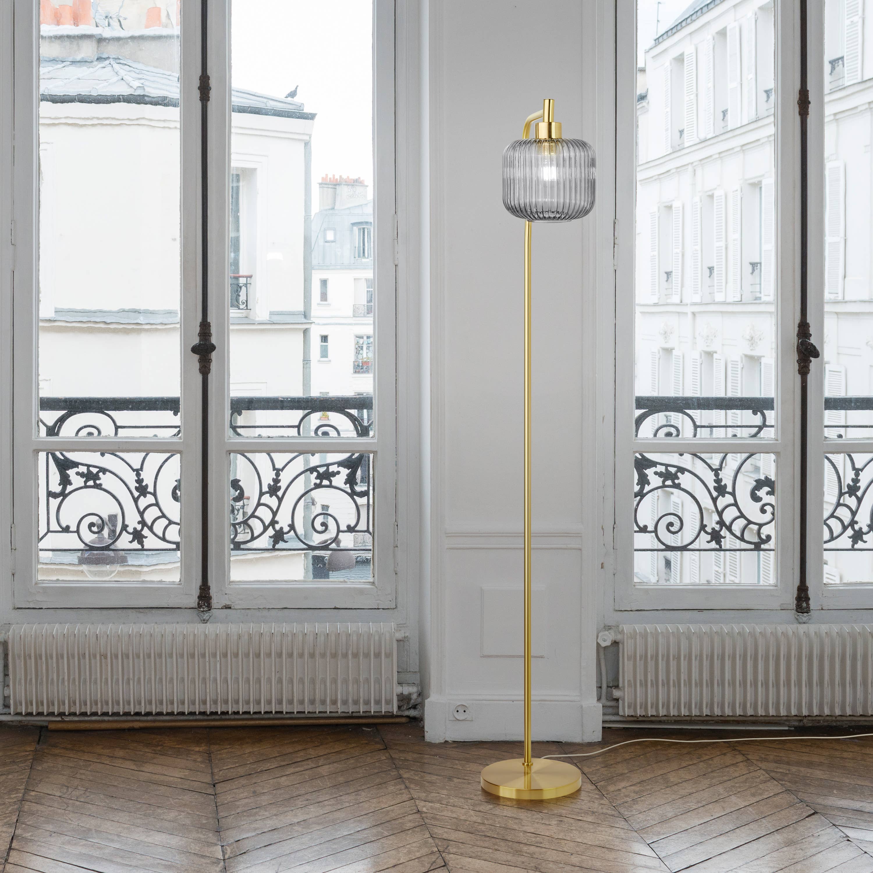 River of Goods - Wholesale Floor Lamp - 63"H Rowan Globe Shade Floor Lamp20