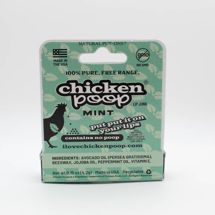 Chicken Poop - Wholesale Retailer Display - Beauty & Wellness - Chicken Poop® Lip Balm Floor Display, 120ct ASSORTED10