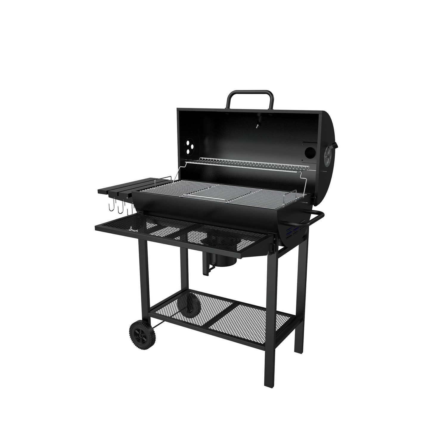 PROF - Wholesale Outdoor Grill Tools - 2-IN-1 BARBECUE GRILL AND SMOKER3