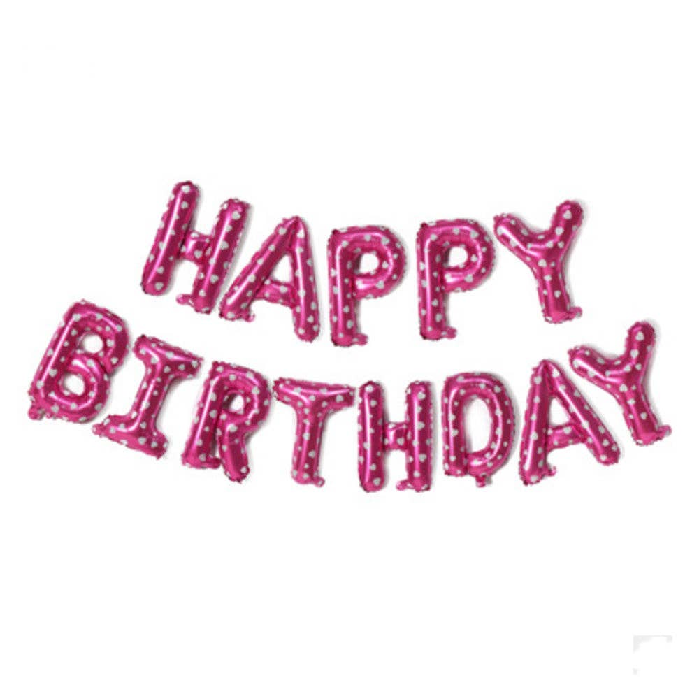 My Wholesale Warehouse - Vente Ballon - Ballon gonflable « Happy Birthday » avec ficelle et paille10