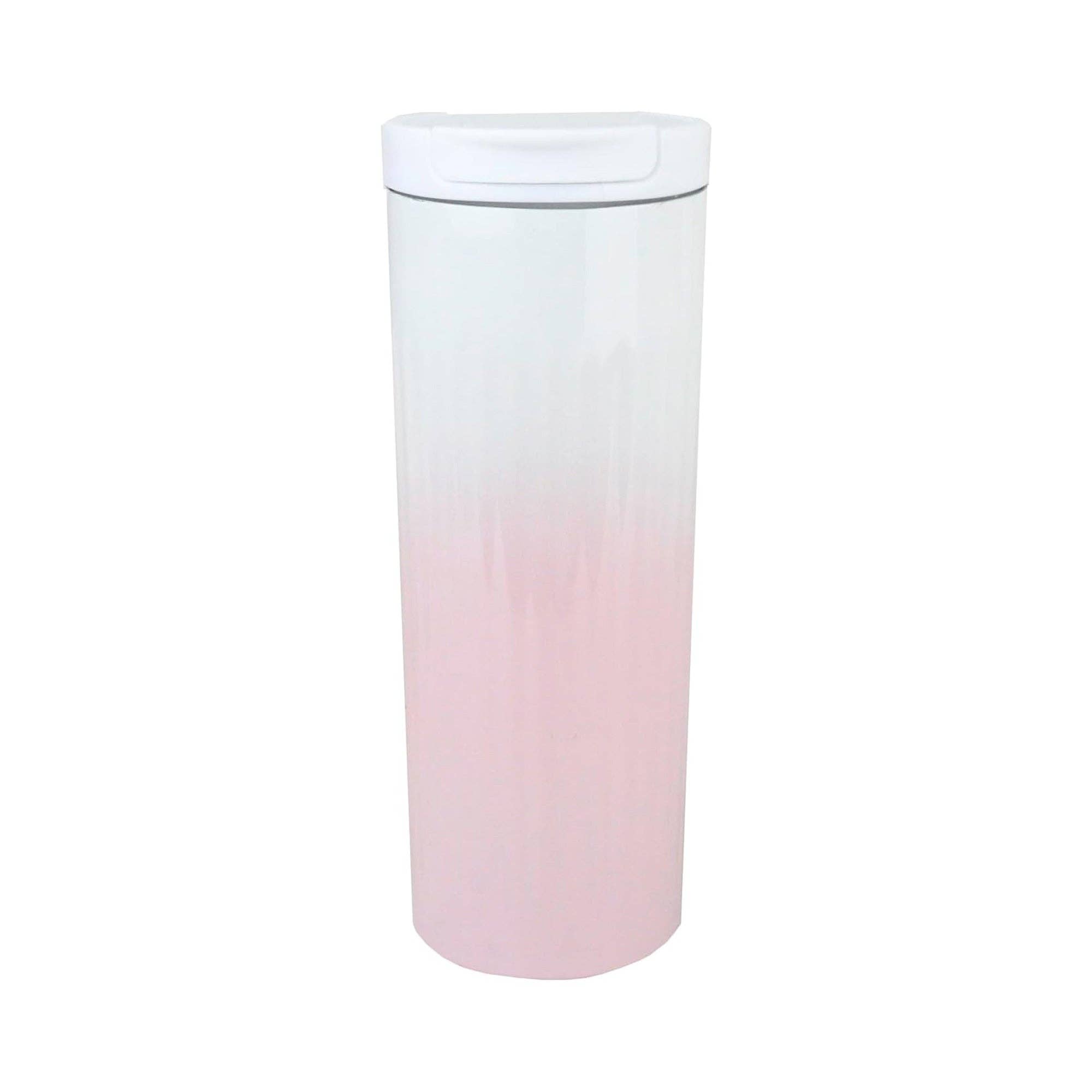 Emartbuy – wholesale Vattenflaska – Eleganta Gradientglas / Resemugg - Ombre Rosa 580 ml
