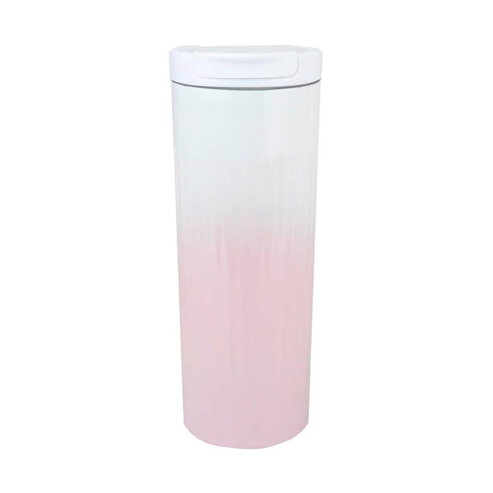 Emartbuy – wholesale Vattenflaska – Eleganta Gradientglas / Resemugg - Ombre Rosa 580 ml0