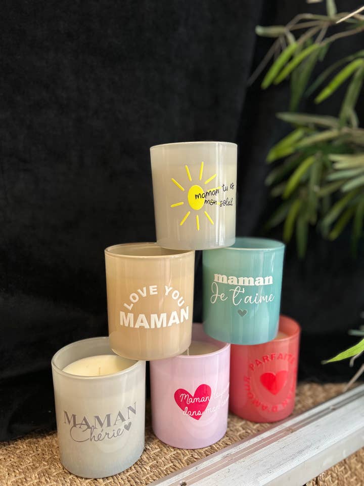 Scented candle - Mother's Day collection for wholesale by Toiles Chics
