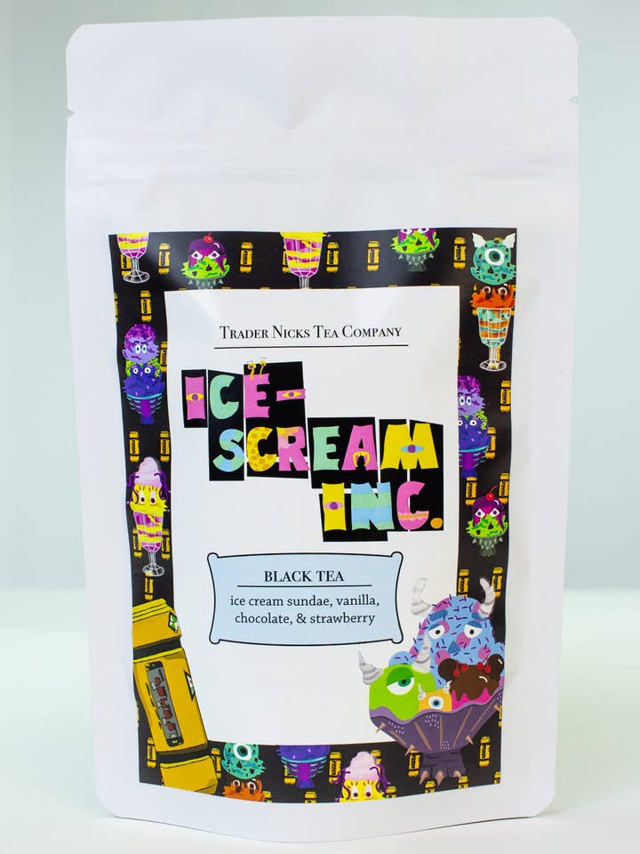 Eiscreme GmbH Schokolade Erdbeere Vanille Schwarzer Tee für den Großhandel von Trader Nicks Tea Company