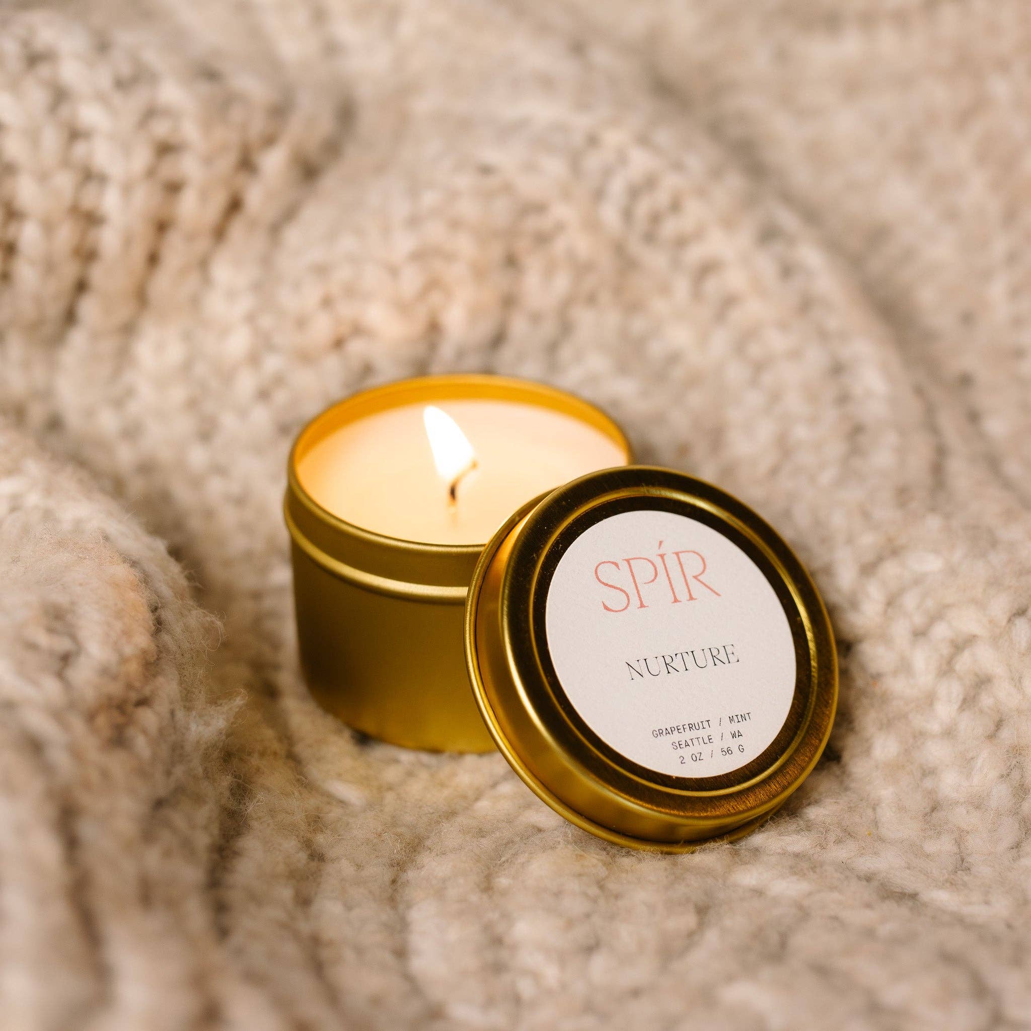 Spír Candle Co. - Wholesale Travel Candles - Nurture – 2 oz Candle