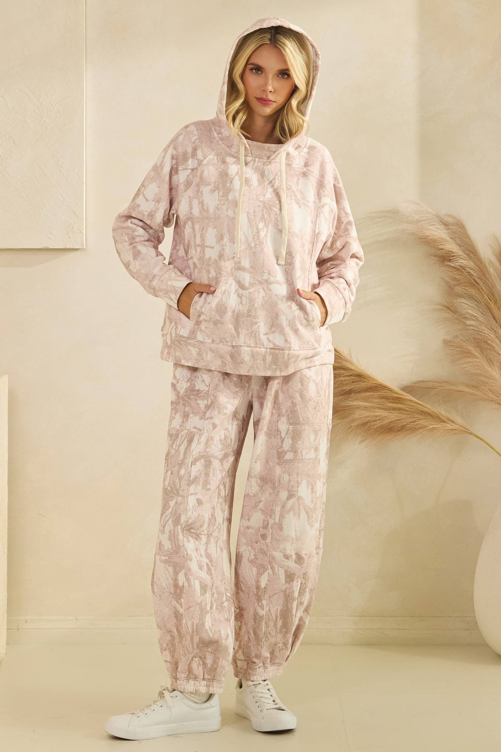 Veveret - Wholesale Pants - Women's - Printed French Terry Pants82