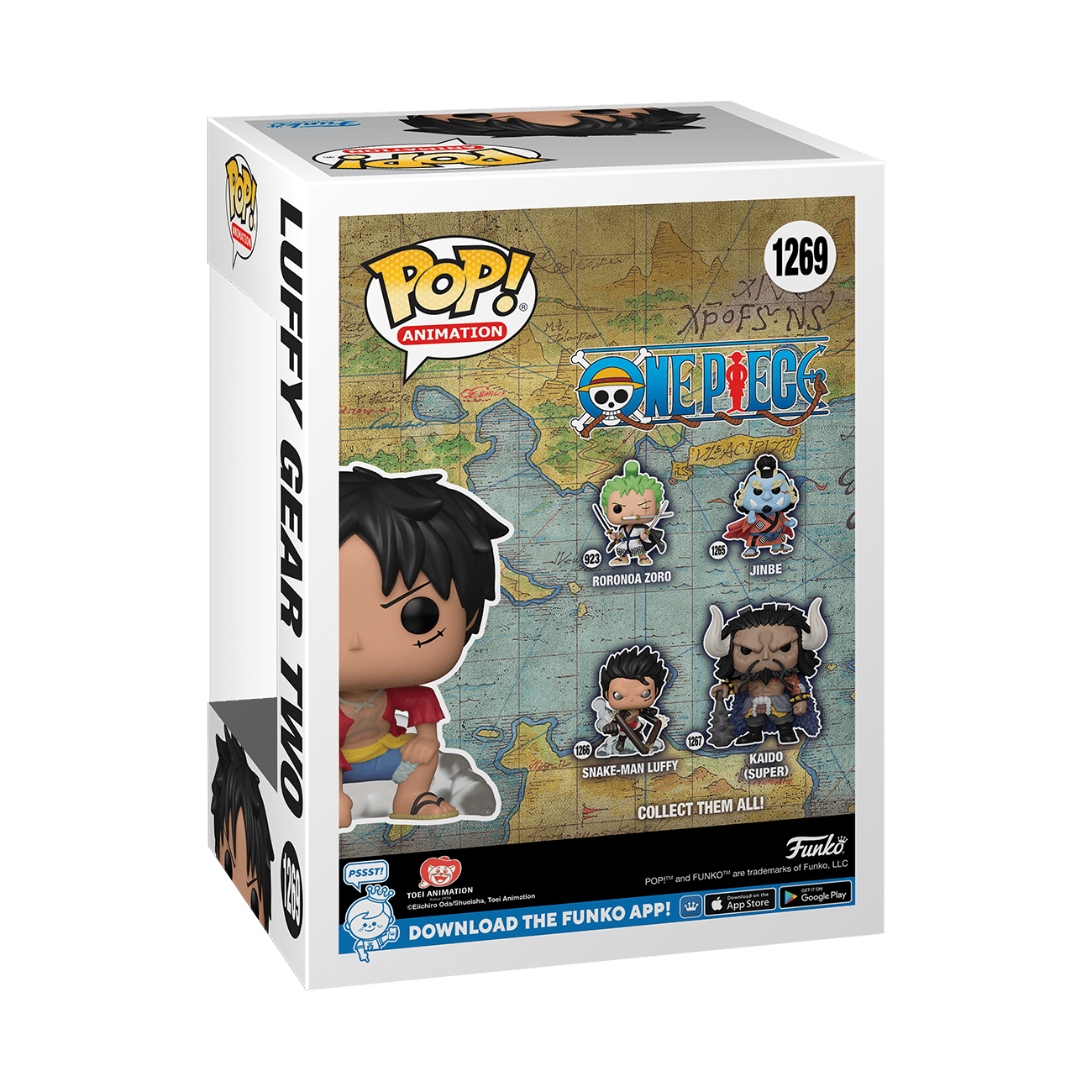 Fundom - Wholesale Figurine Toy - Kids - Funko Pop! Animation: One Piece - Monkey D. Luffy Gear Two Fundom Exclusive2