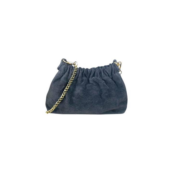 Chenson & Gorett - Wholesale Shoulder Bag - Women's - Bolso de cubo de ante de cuero genuino para mujer