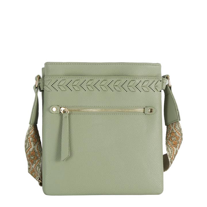 HR CORP - Wholesale Crossbody Bag - Women's - Calin Guitar Strap Oversized Crossbody2