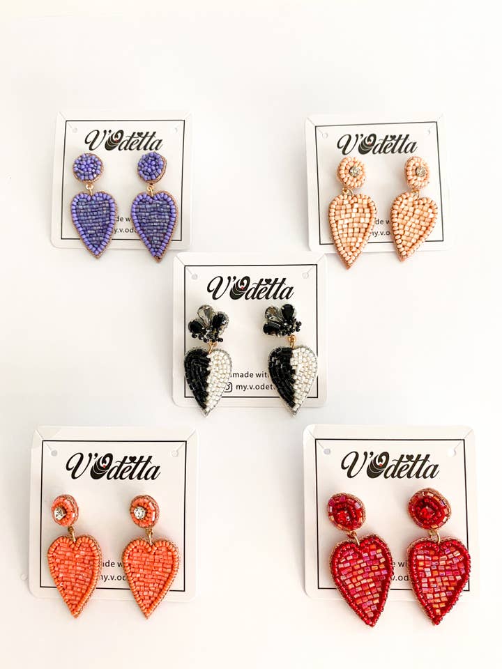 Coeurs de couleur pour la vente par V’Odetta