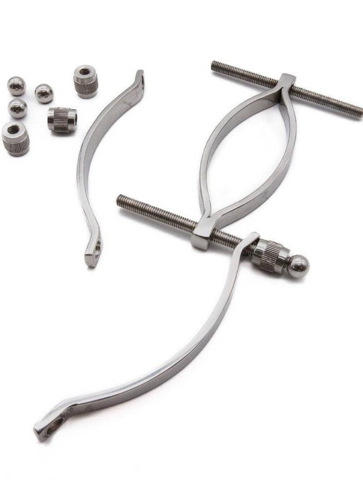 Stainless Steel Adjustable Pussy Clamp for wholesale by The Stockroom