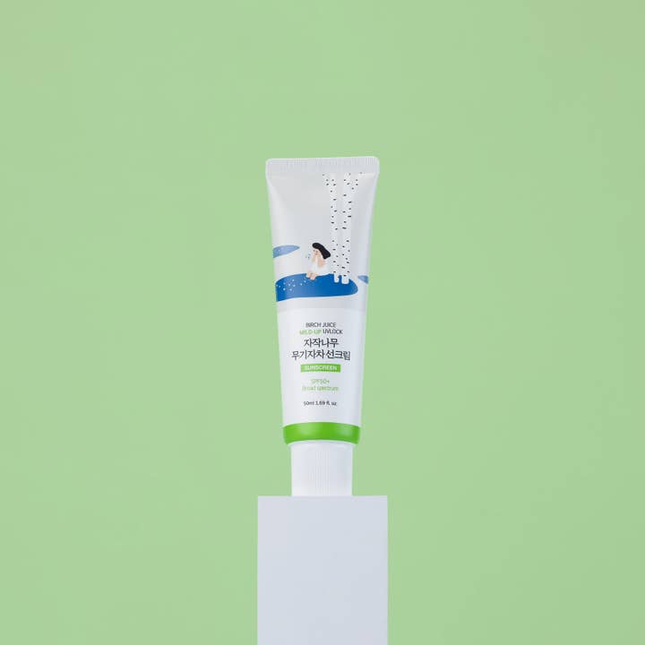 Round Lab - Wholesale SPF Moisturizer - Birch Mild-Up Sunscreen UVLock SPF 50+ Broad Spectrum2