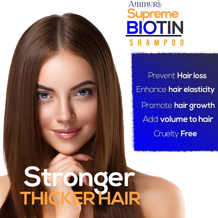 AMMURI – wholesale Hårschampo – Biotin schampo för håravfall - män hårväxt schampo - Hai6