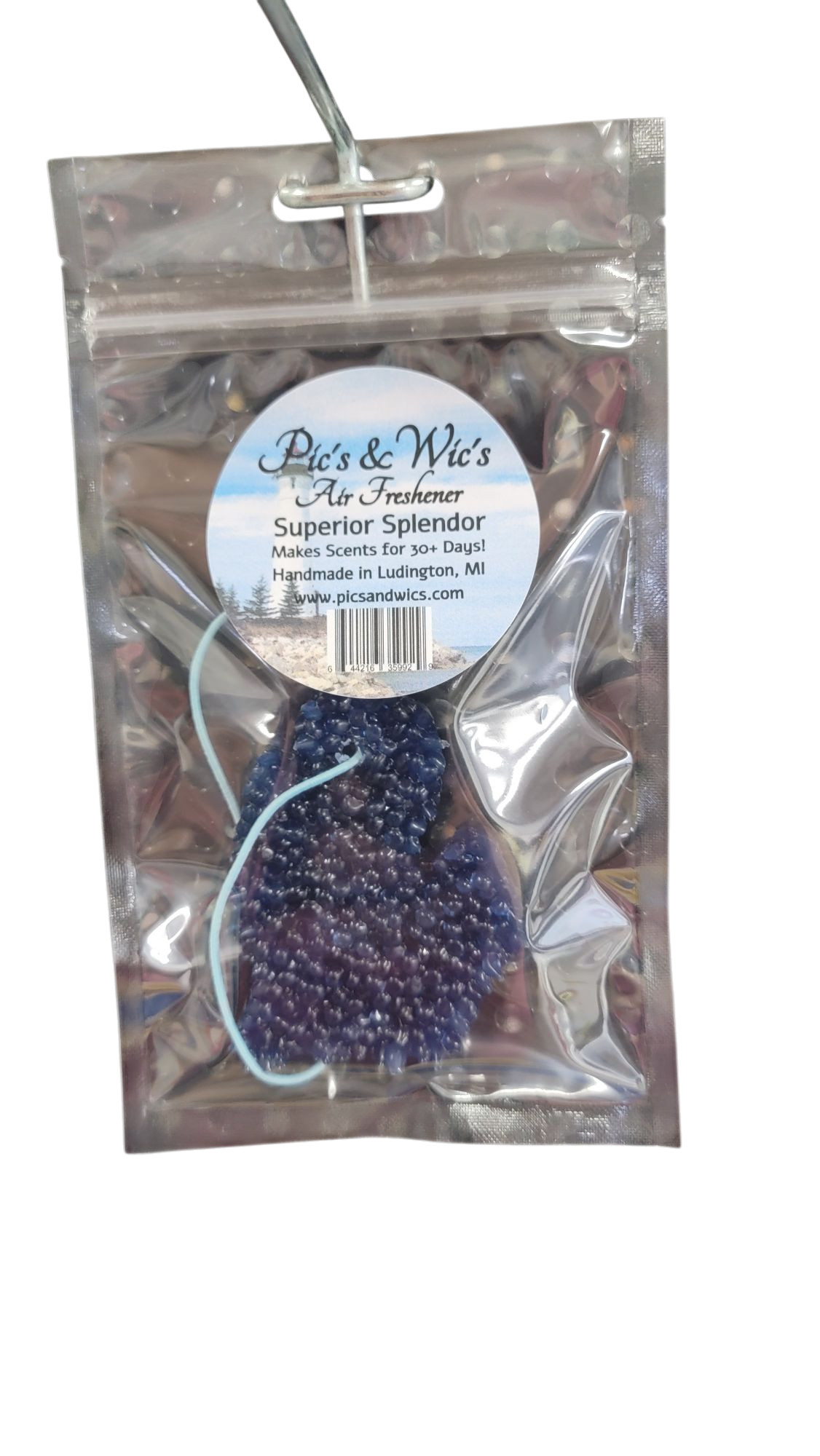 Pic's & Wic's LLC - Wholesale Car Freshener - Unisex - Superior Splendor - Michigan Mitten Air Freshener2